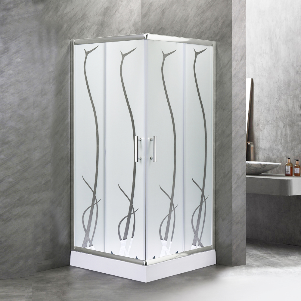Frosted glass shower cabin SE-2407