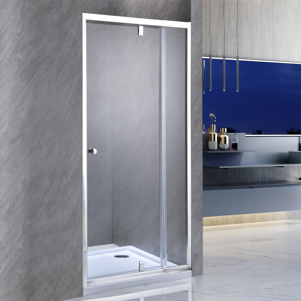 Adjustable glass shower door SE-2435
