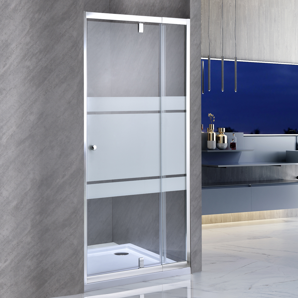Extensible walk in shower door SE-2436