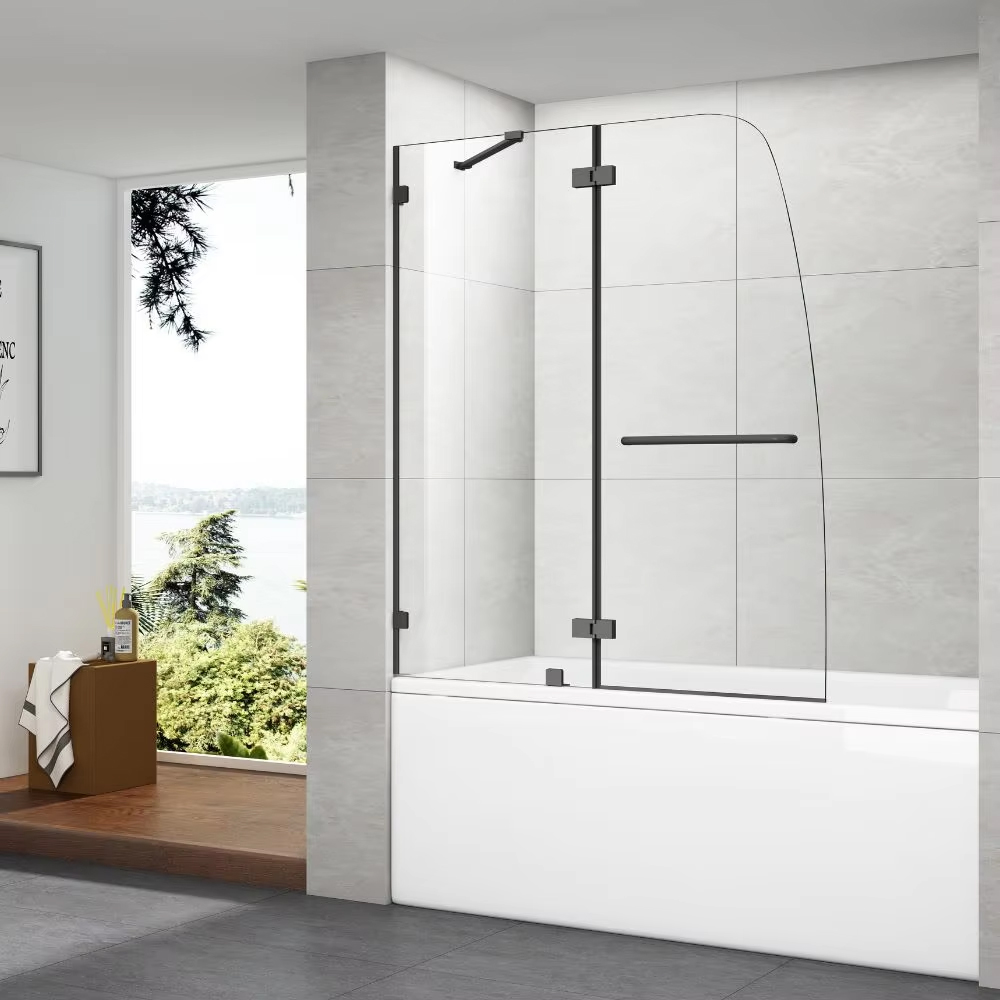 Frameless glass bath screen SE-2019