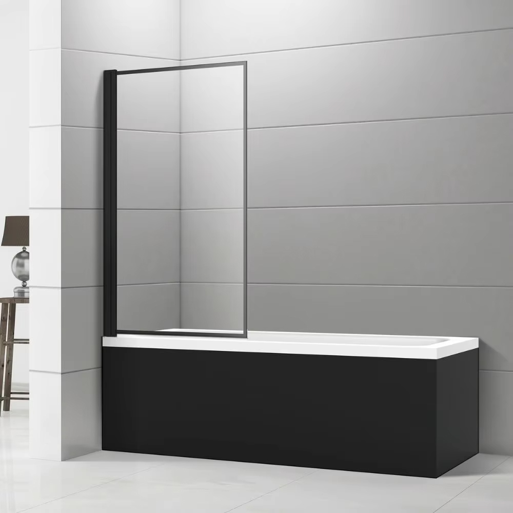 Black frame bathtub screen SE-2020