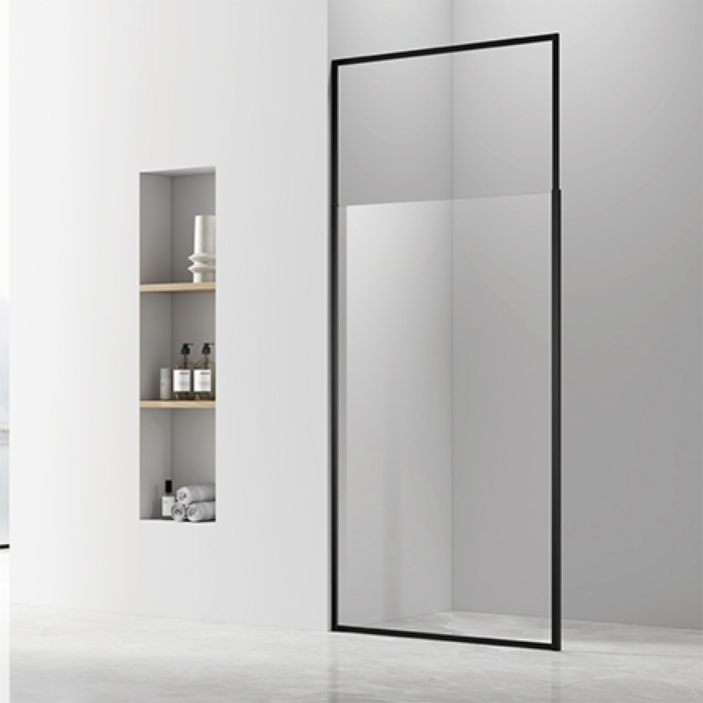 Aluminum frame lifting walk in shower glass SE-2109