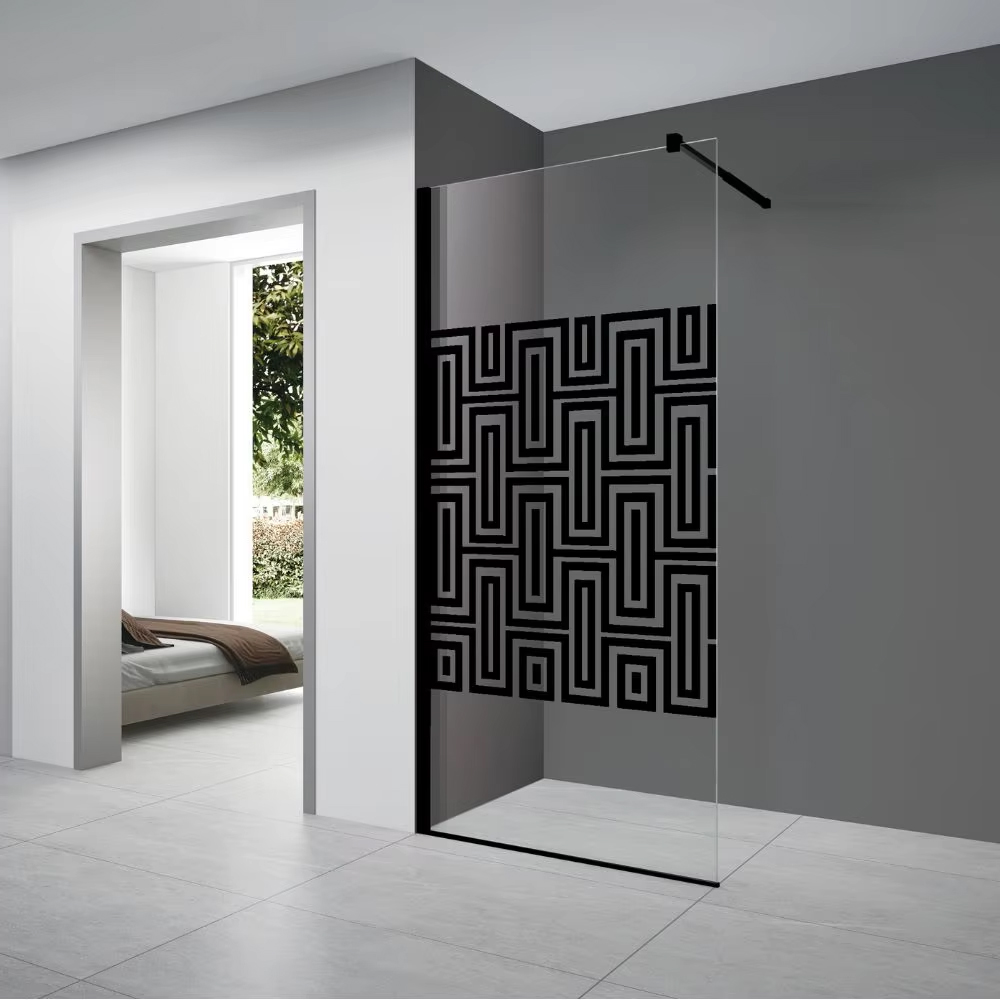 China factory walk in shower screen SE-2118B