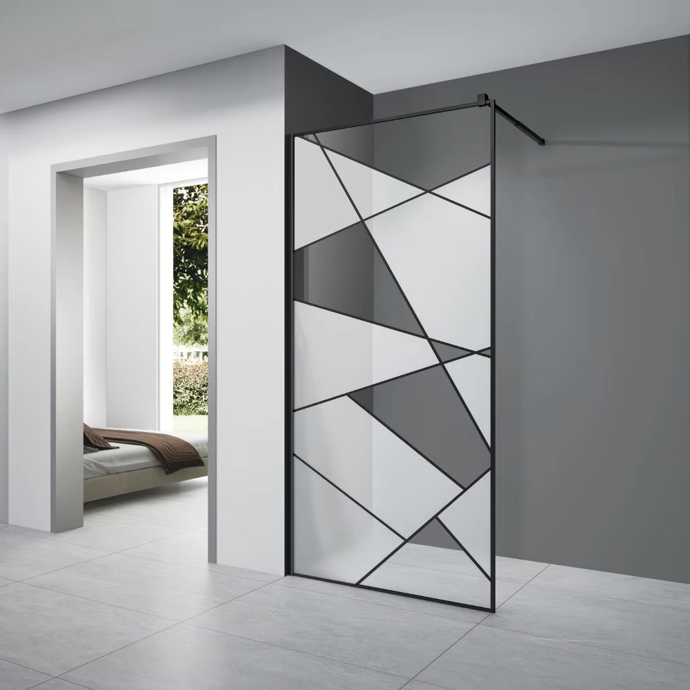 Frosted glass shower screen SE-2121B