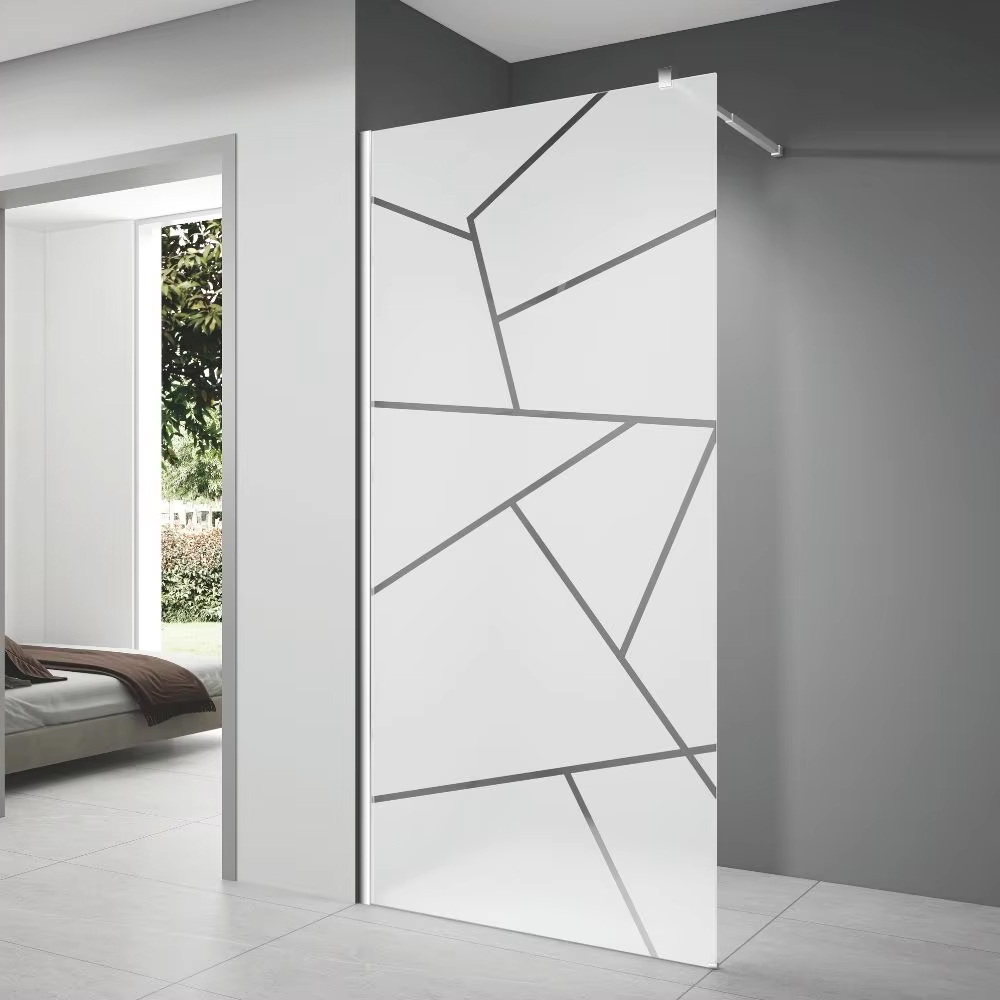 Cheap price glass shower screen SE-2123