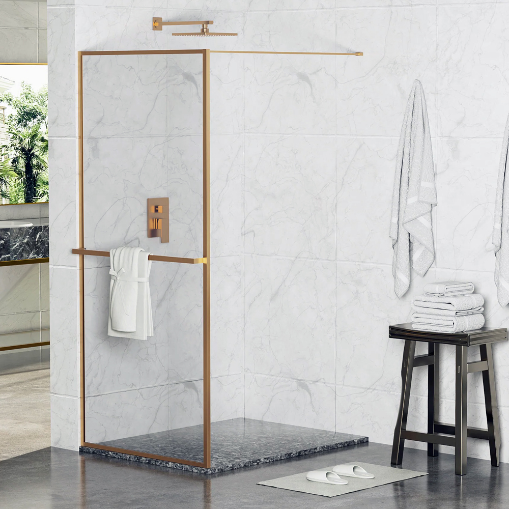 Towel rail walk in shower SE-2156MG