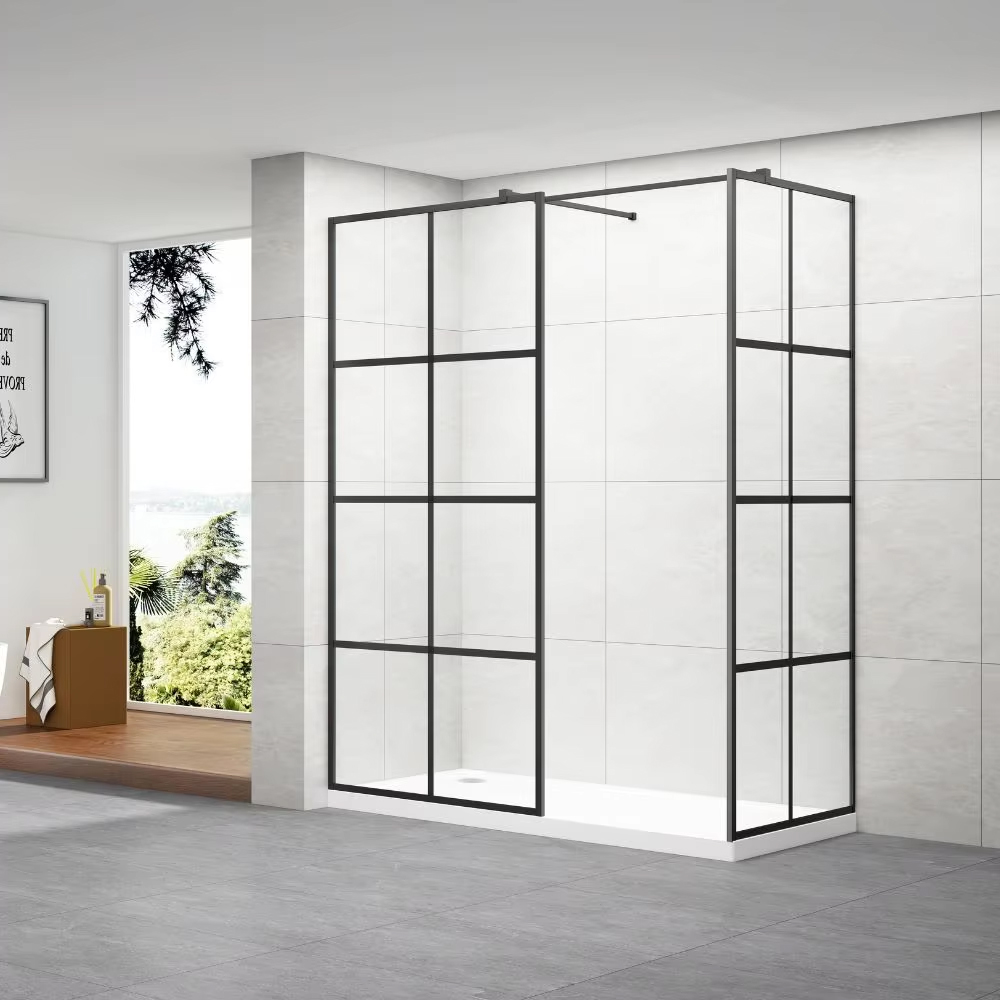 Space scale walk in shower glass SE-2158
