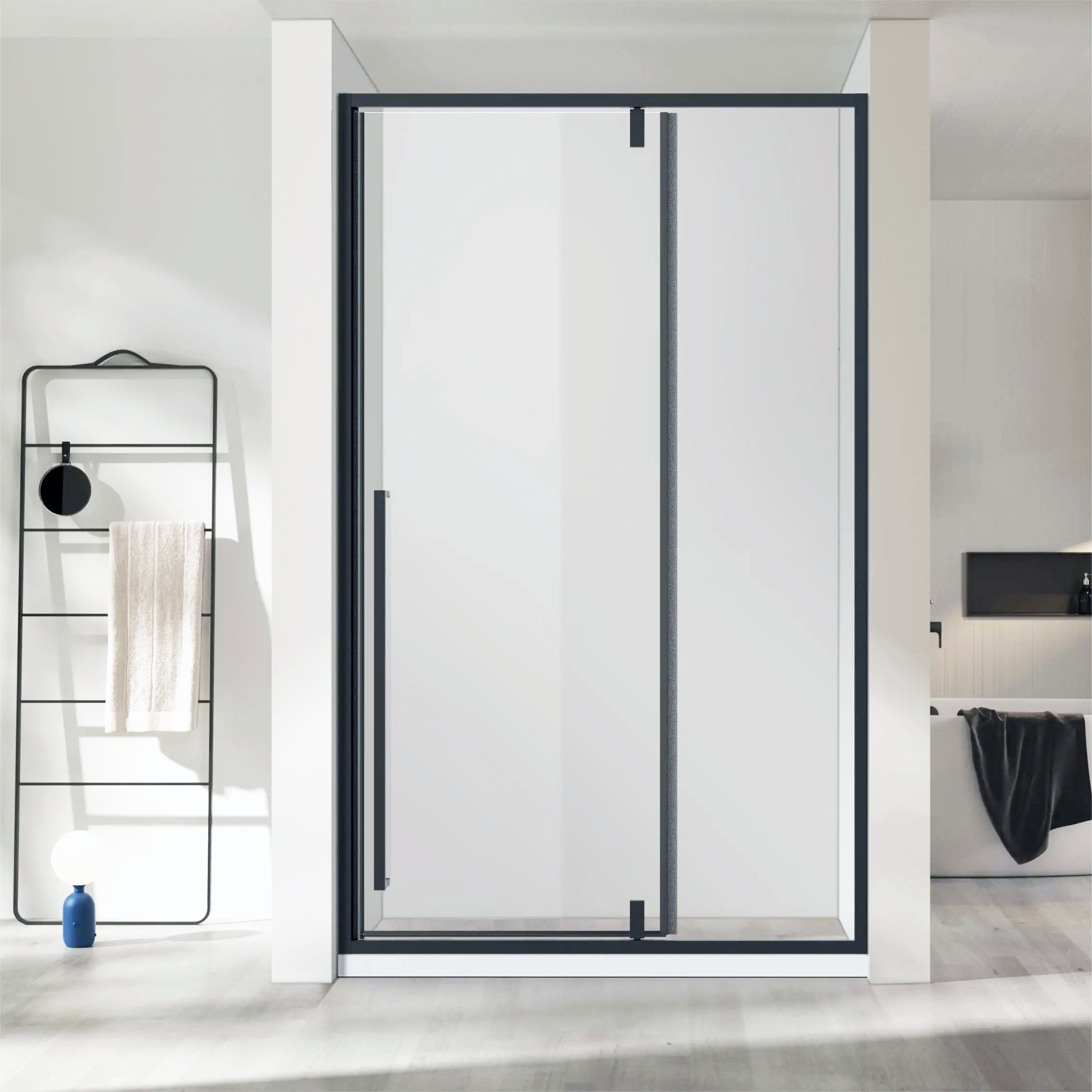 Pivot open shower door SE-2201