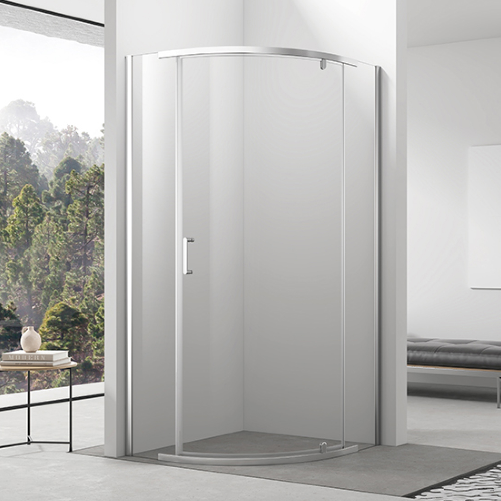 Cabine de douche en forme de secteur SE-3736