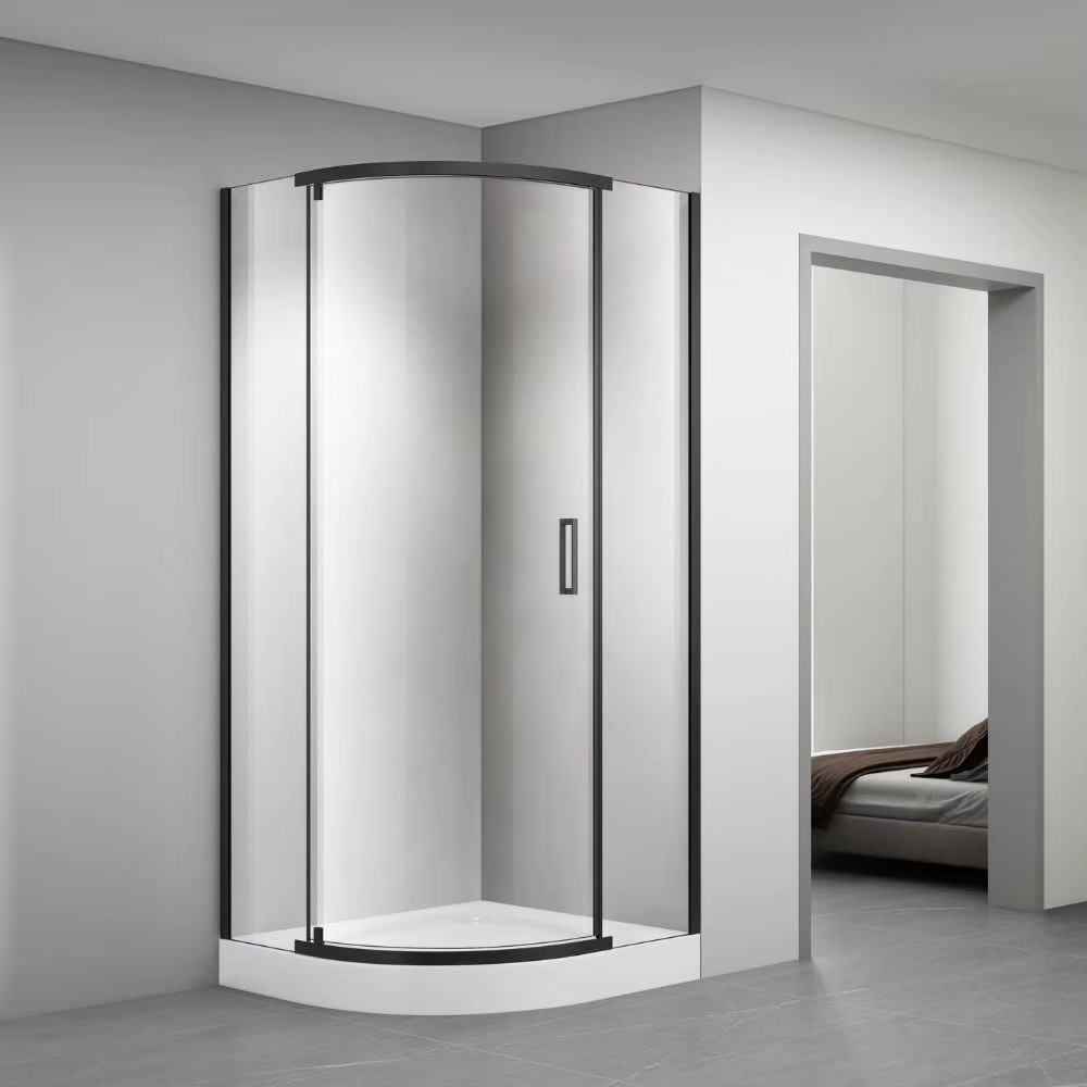 Cabine de douche de couleur noire SE-3736B