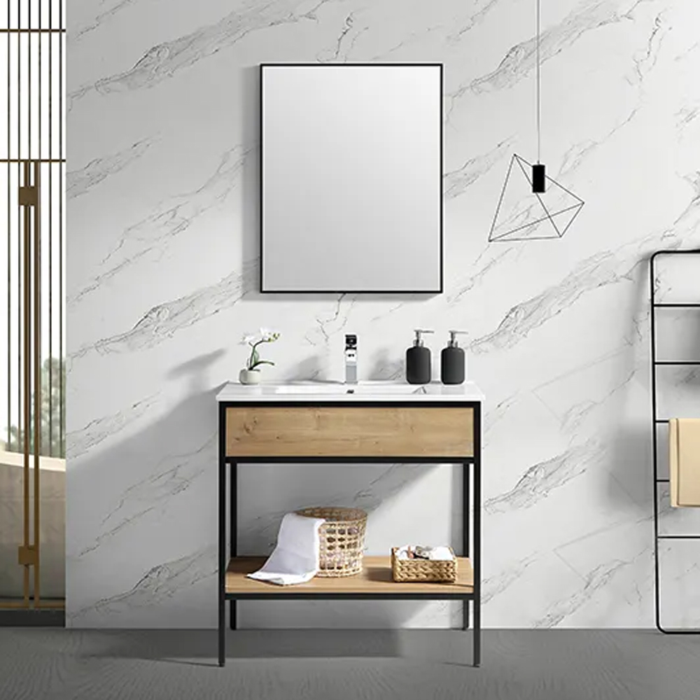Metal frame bathroom furniture MF-2559