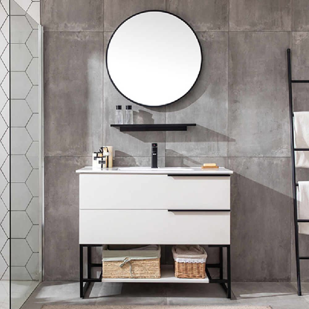 Muebles de baño con estructura metálica MF-2582