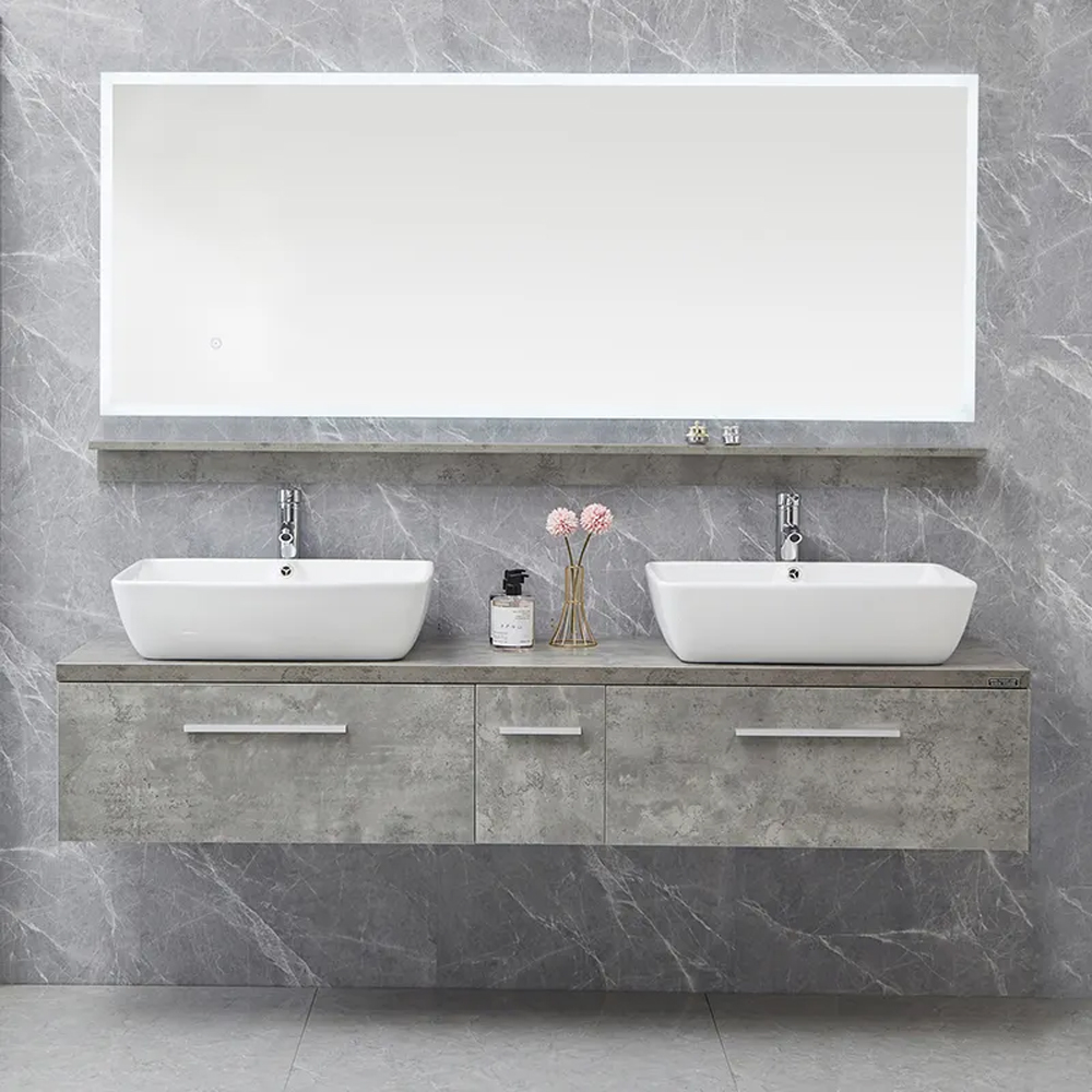 Cement grey bathroom furniture MF-2611