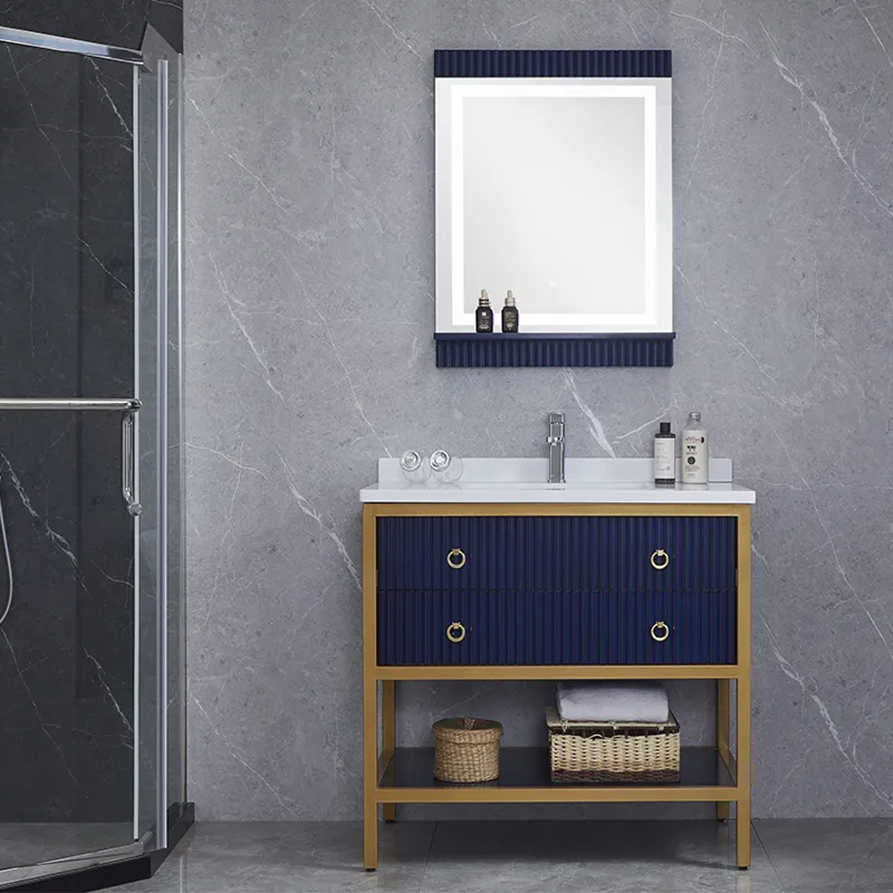 Metal frame bathroom furniture MF-2613