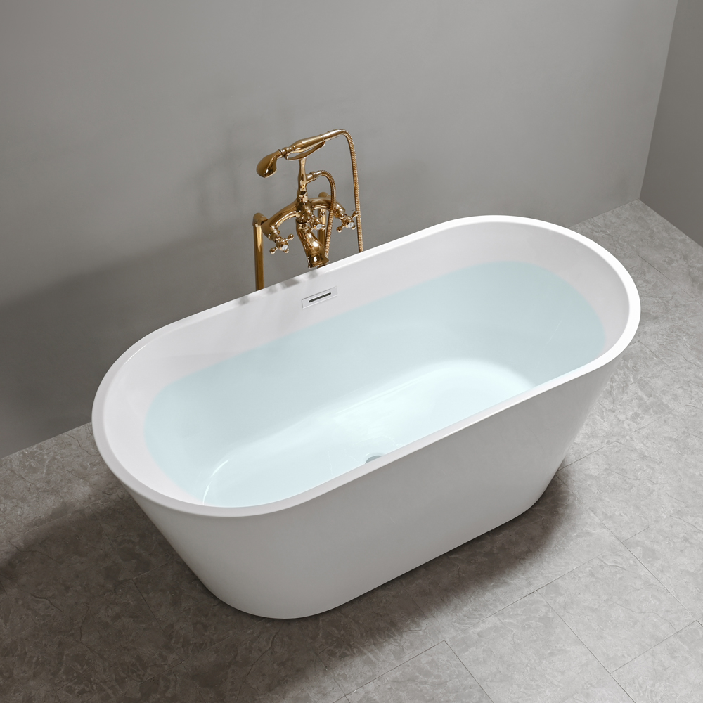 Acrylic free standing bathtub 9003