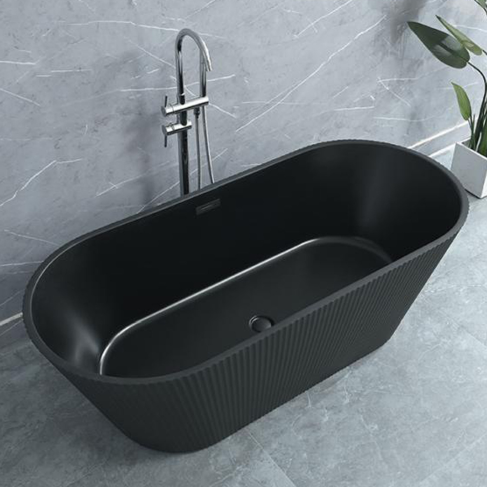 Bañera de color negro mate 9003T-MB 
