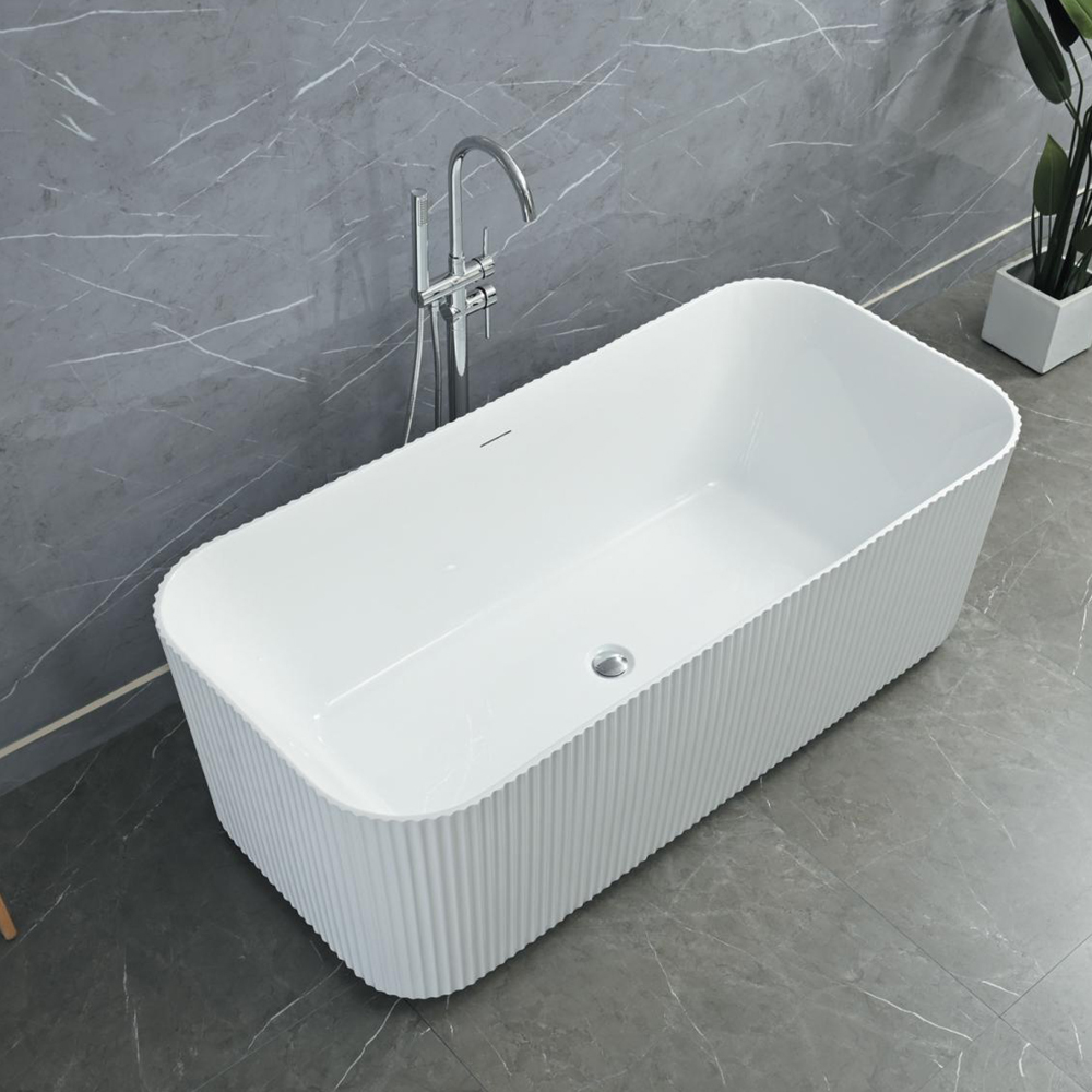 Frameless freestanding bathtub 9031TS