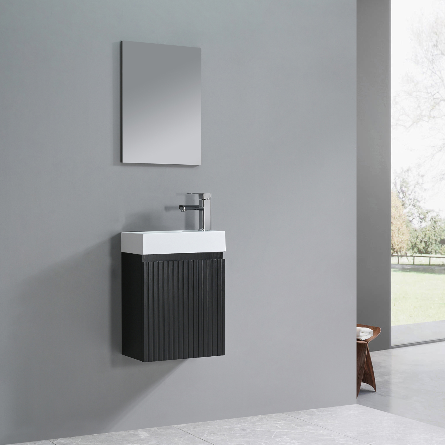 Chinese bathroom furniture MF-2627BW