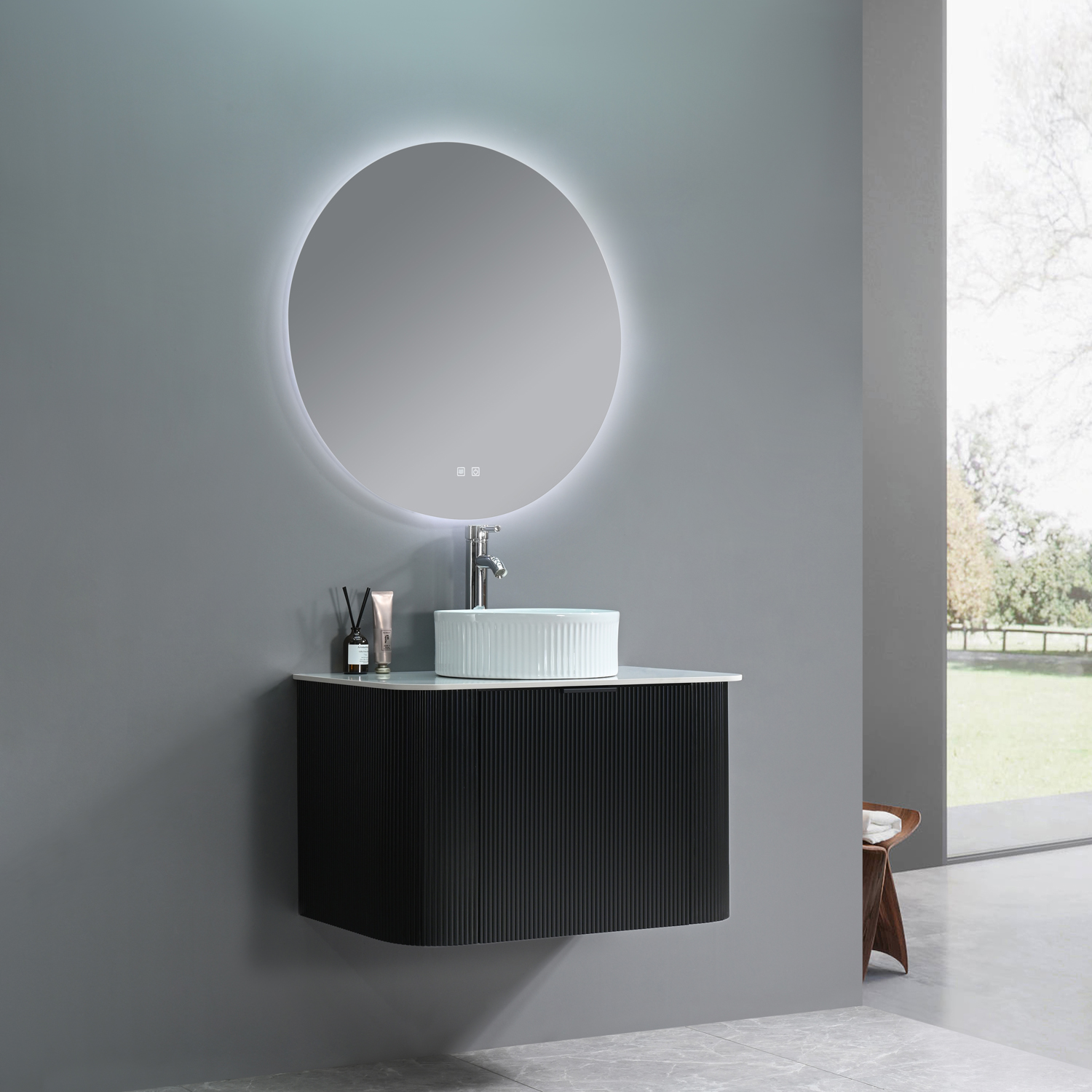 Morden wood bathroom furniture MF-2630