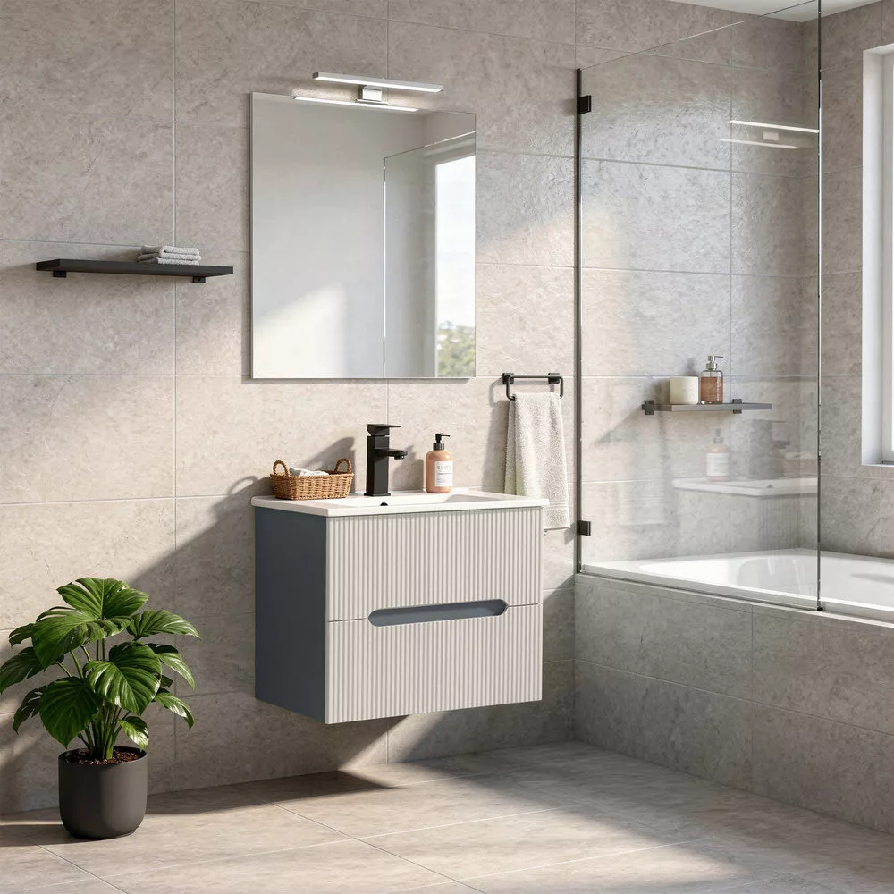 Vendita online di mobile da bagno MF-2651-WHGR
