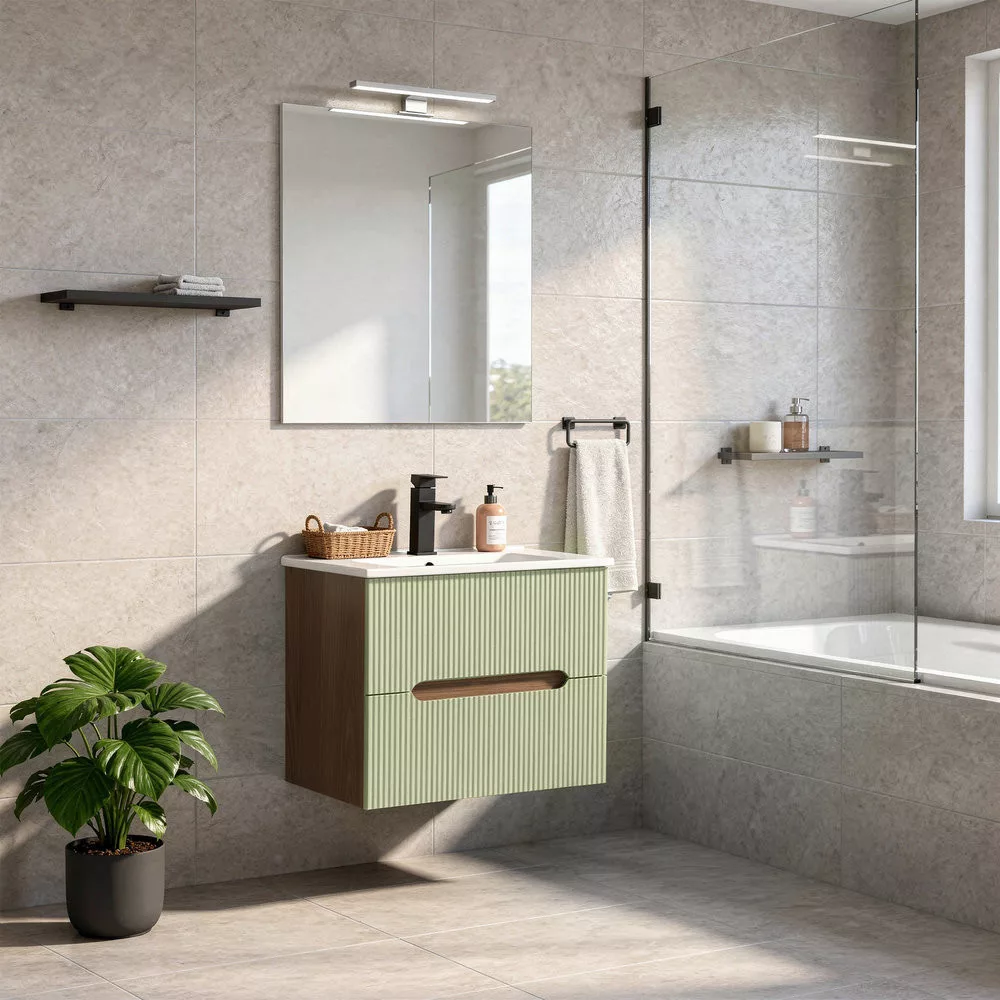 Mobili da bagno di nuovo stile MF-2651-LGWD