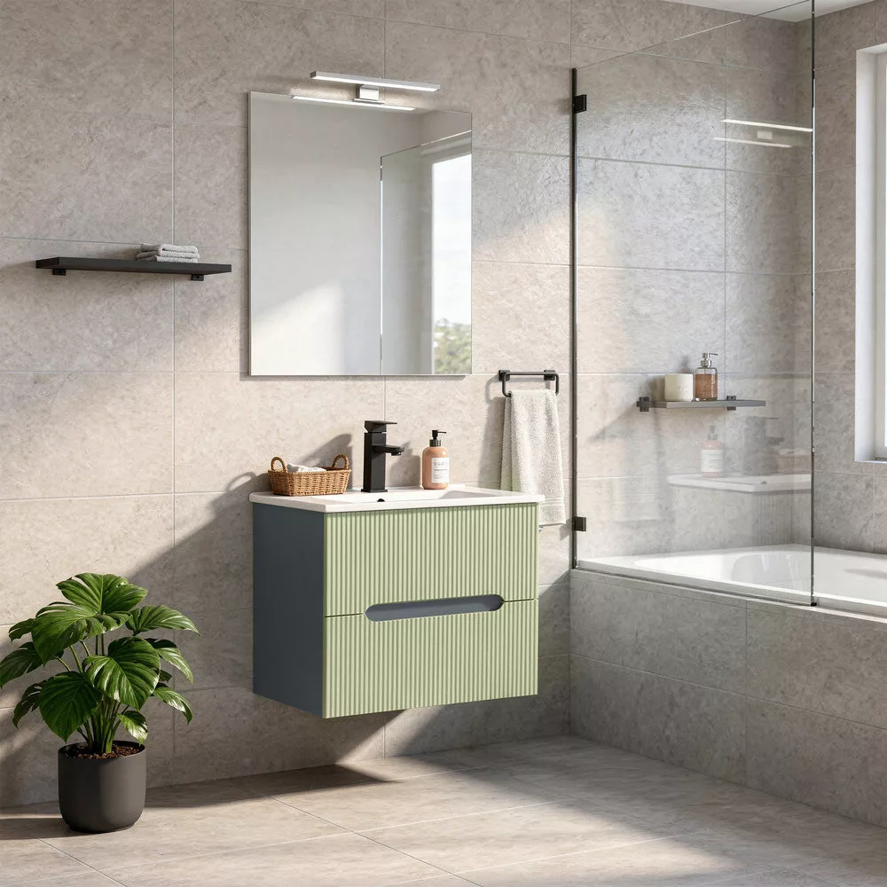 Mobili da bagno grigi MF-2651-LGGR