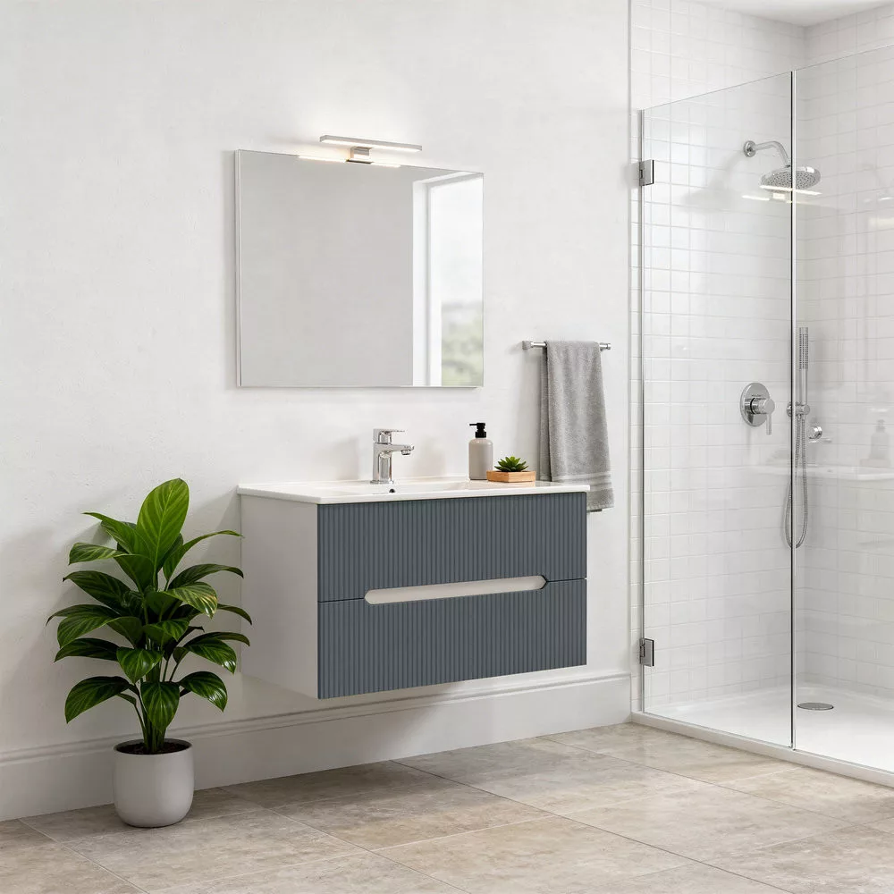 Nouveaux meubles de salle de bain MF-2652-GRWH