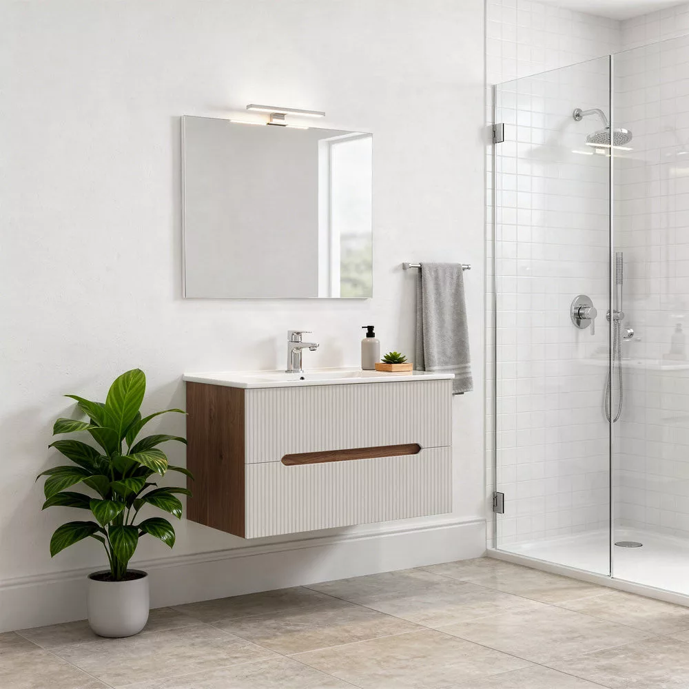 Meubles de salle de bain France MF-2652-WHWD